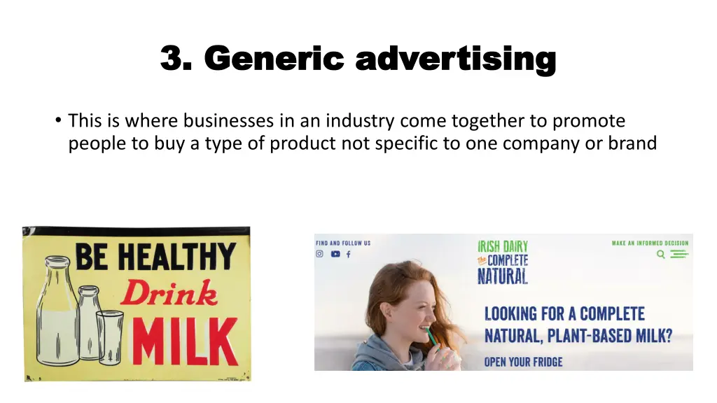 3 generic advertising 3 generic advertising