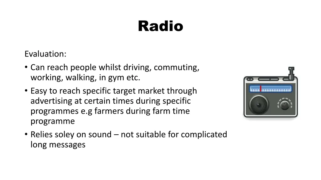 radio