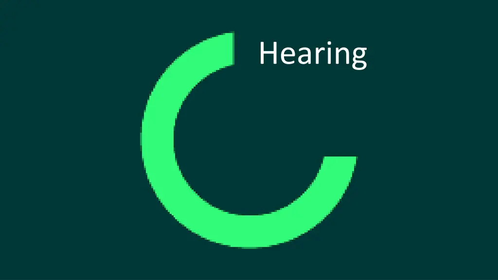 hearing