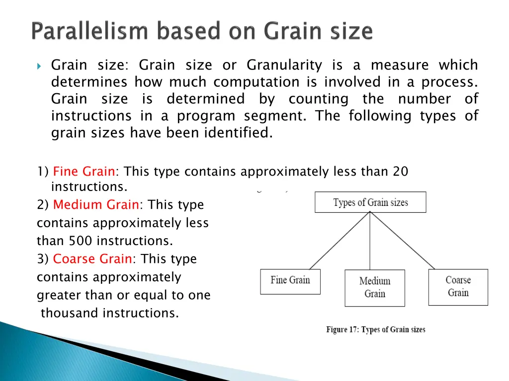 grain size grain size or granularity is a measure