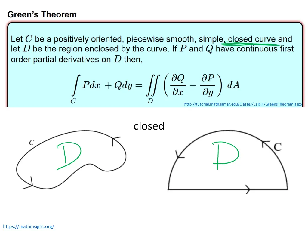 http tutorial math lamar edu classes calciii 5