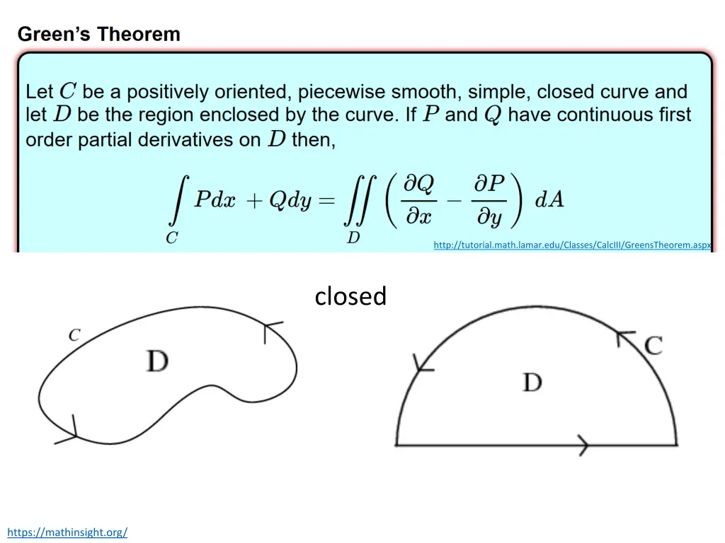 http tutorial math lamar edu classes calciii 6