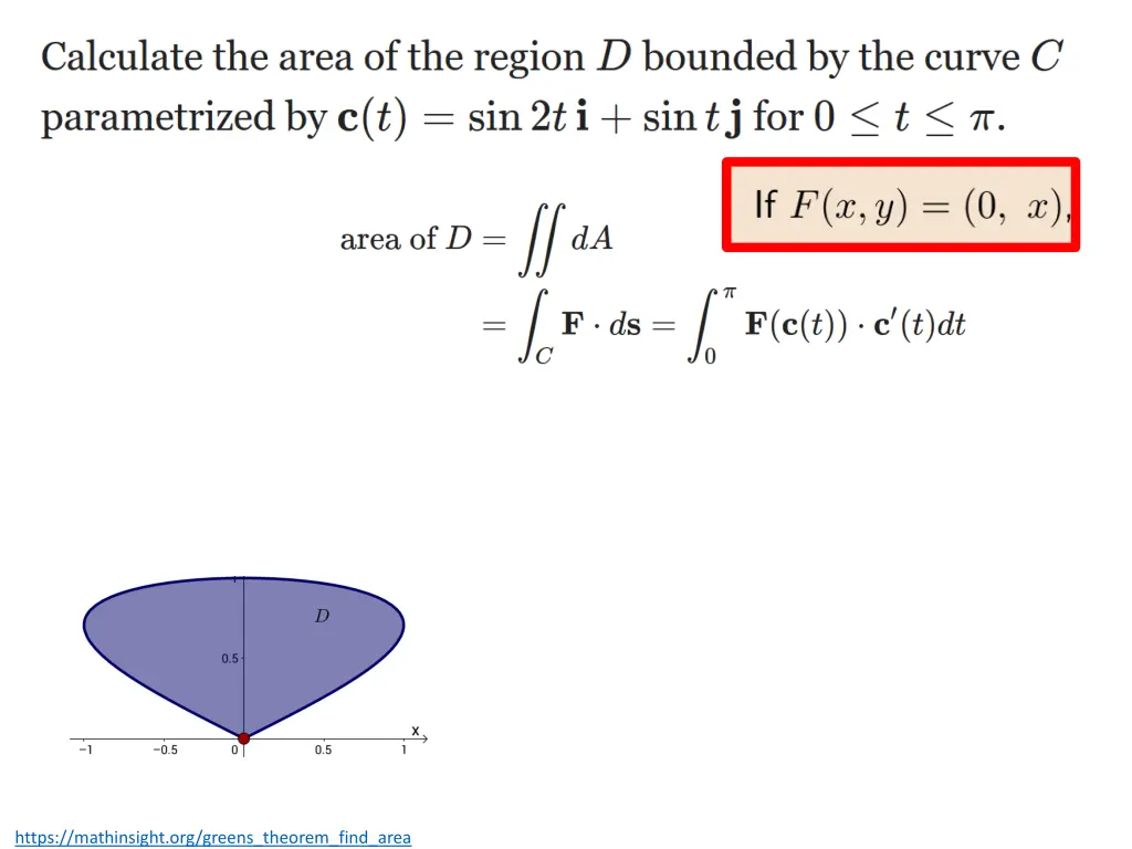 https mathinsight org greens theorem find area 2