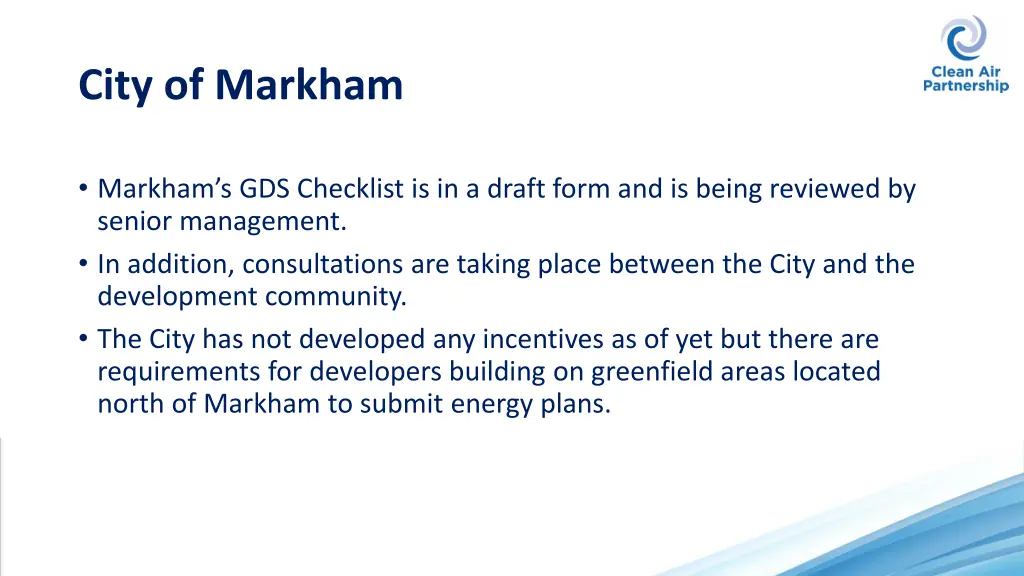 city of markham