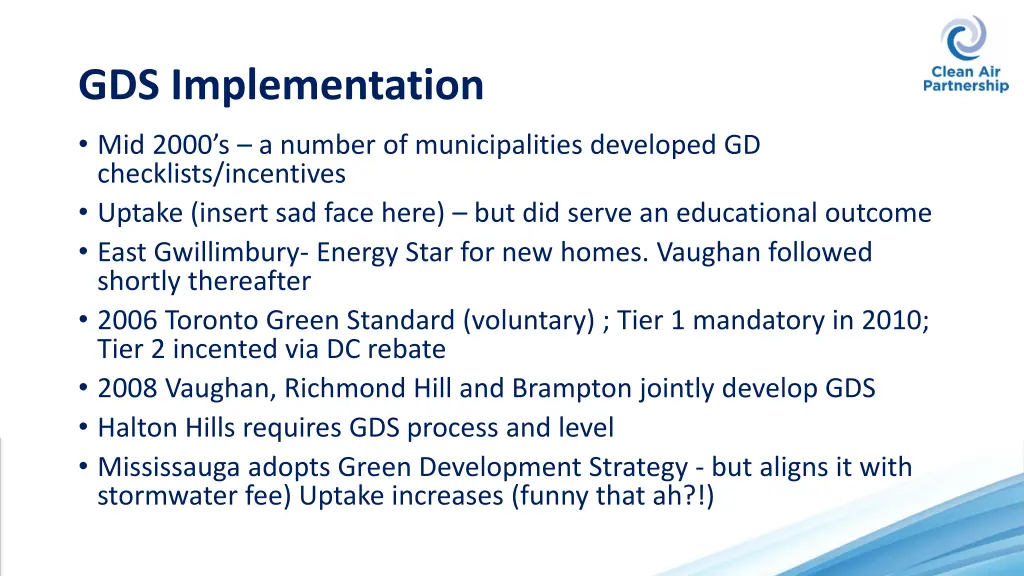 gds implementation