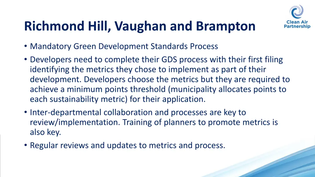 richmond hill vaughan and brampton