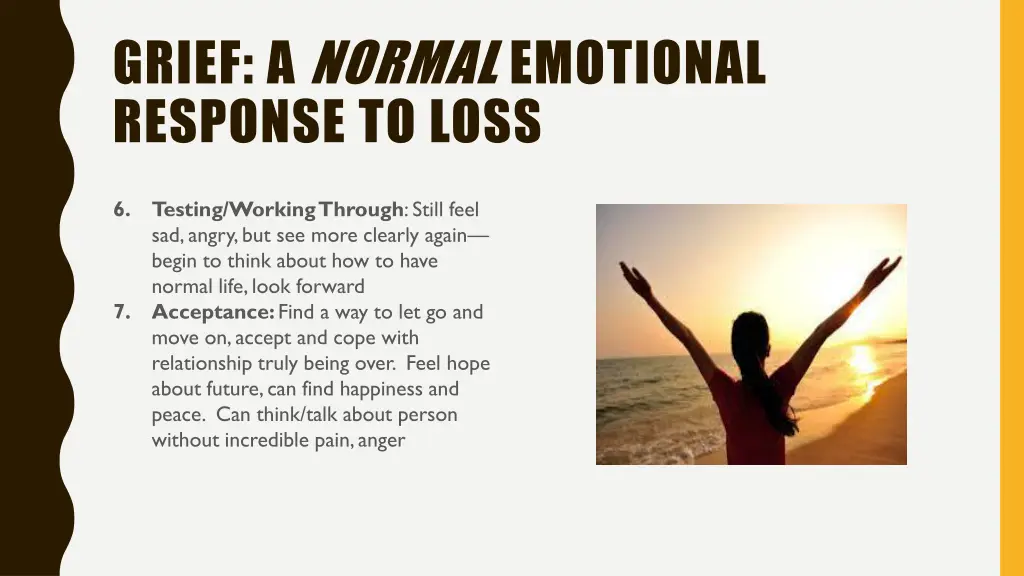 grief a normal emotional response to loss 2