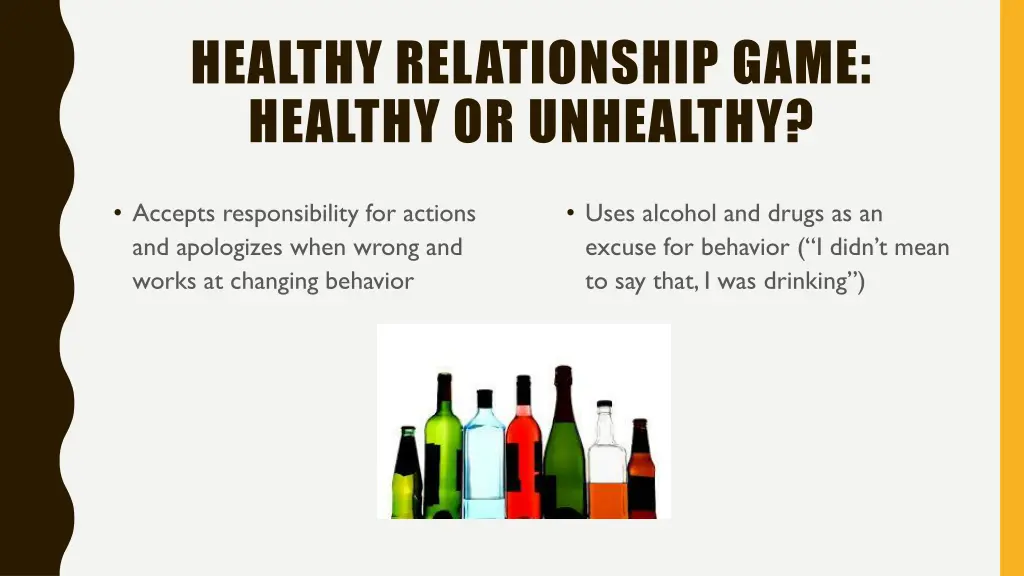 healthy relationship game healthy or unhealthy 2