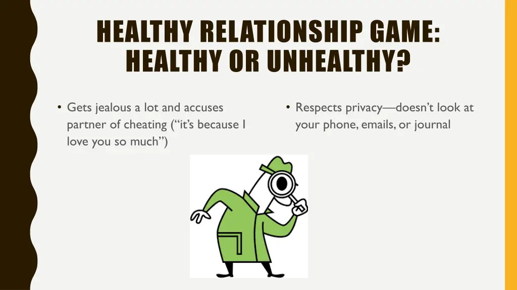 healthy relationship game healthy or unhealthy 3