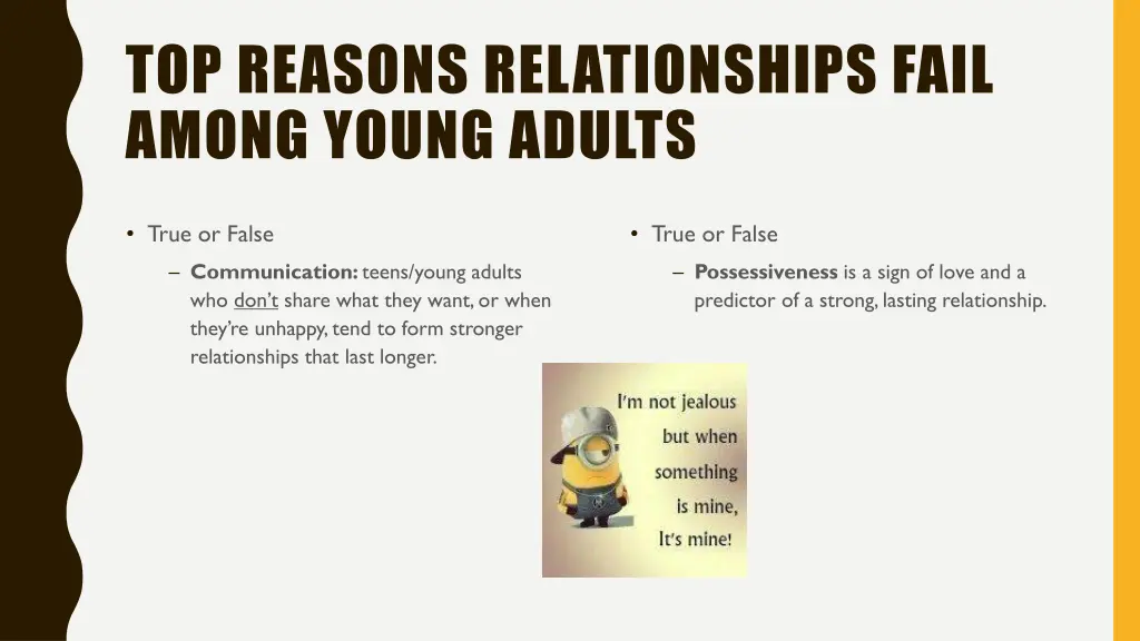 top reasons relationships fail among young adults 1