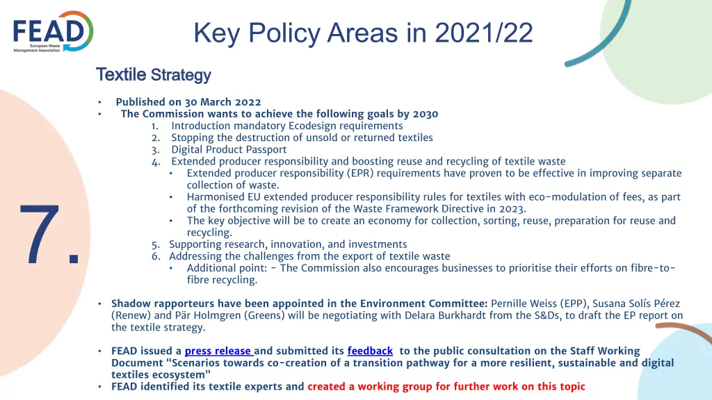 key policy areas in 2021 22 6