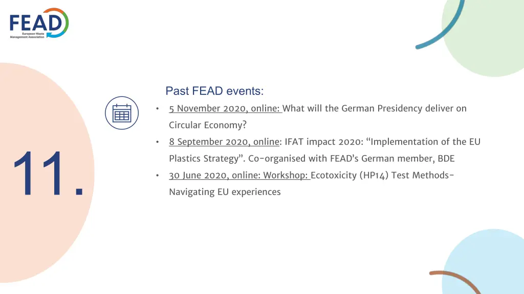 past fead events 1