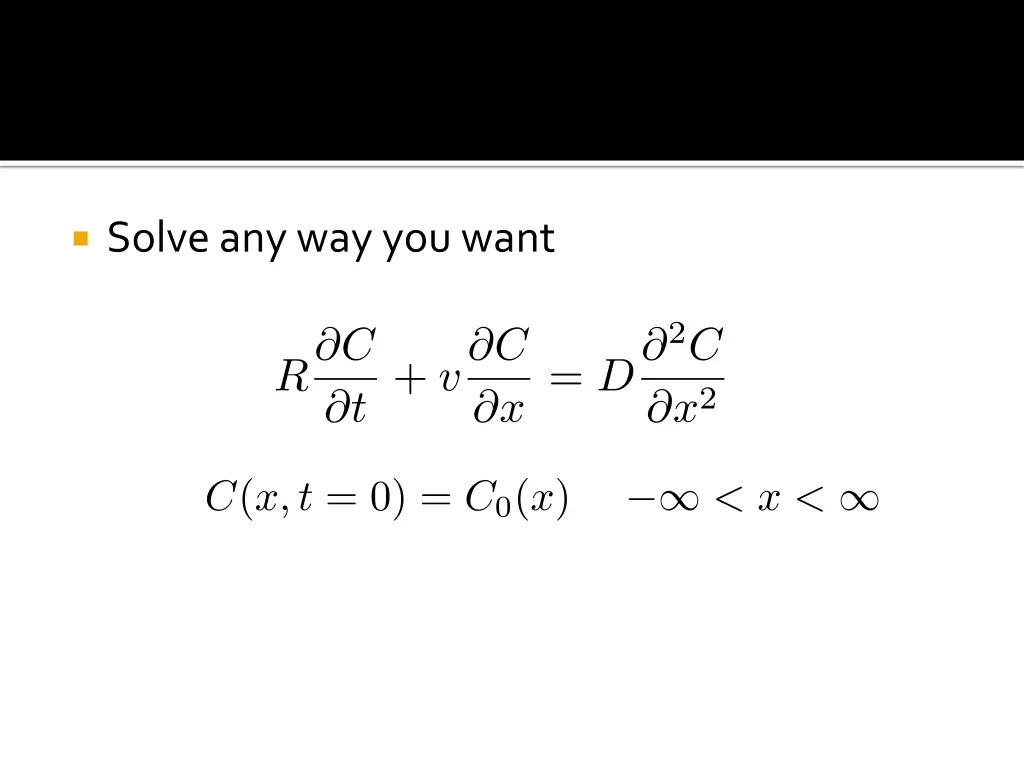 solve any way you want