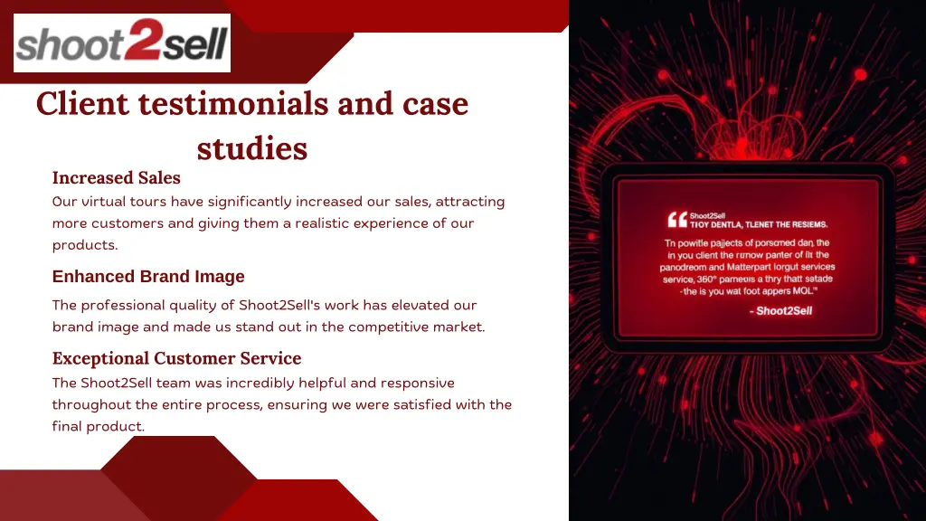 client testimonials and case studies increased