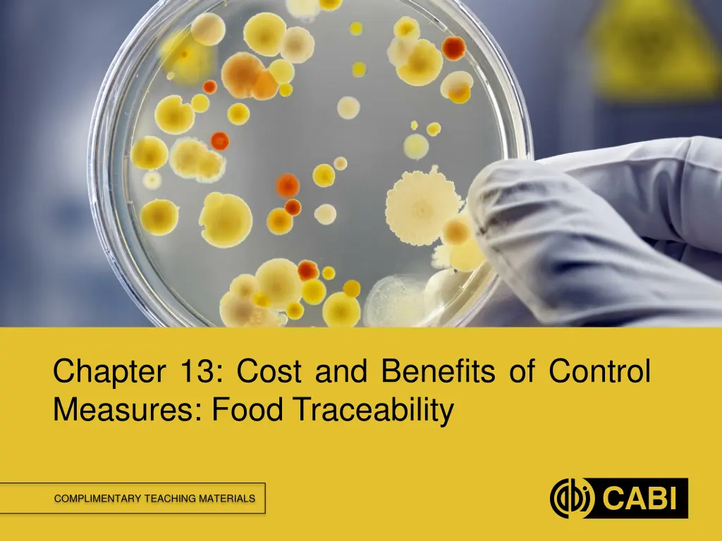 chapter 13 cost and benefits of control measures