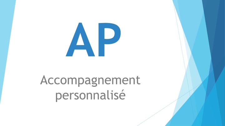 ap accompagnement personnalis