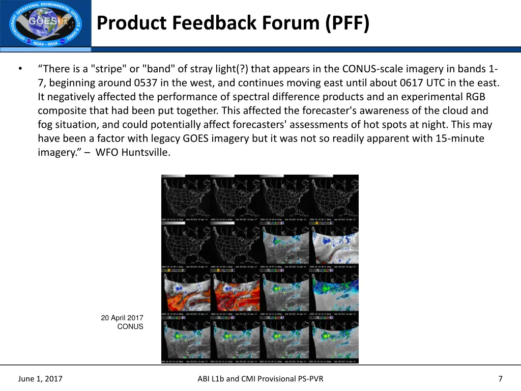 product feedback forum pff 4