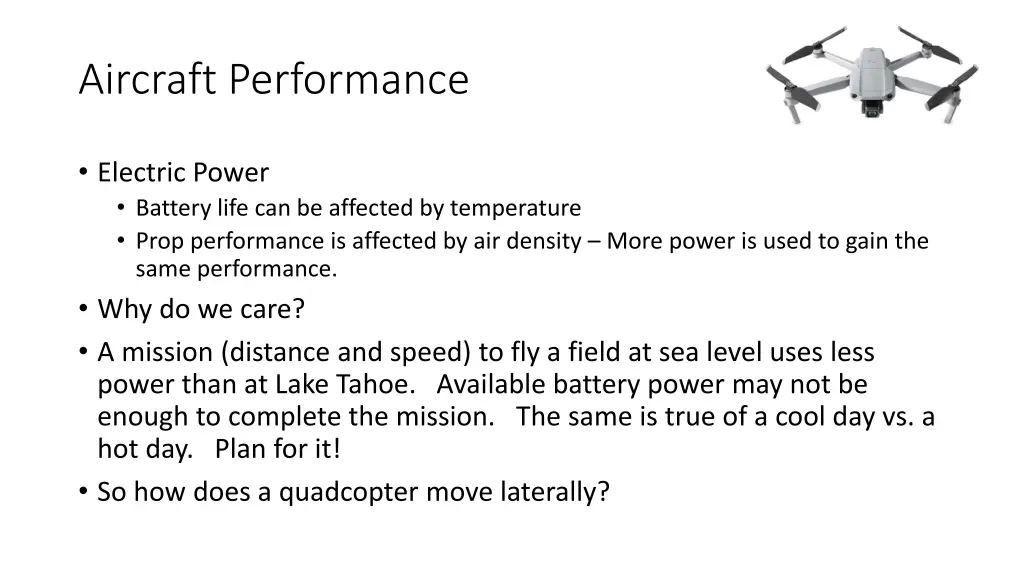 aircraft performance 1