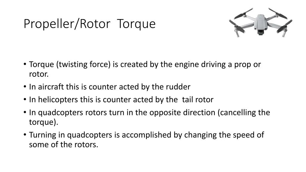 propeller rotor torque