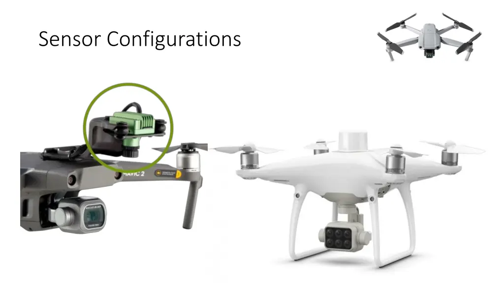 sensor configurations