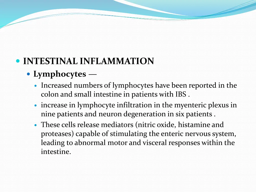 intestinal inflammation