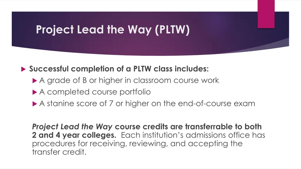 project lead the way pltw 1