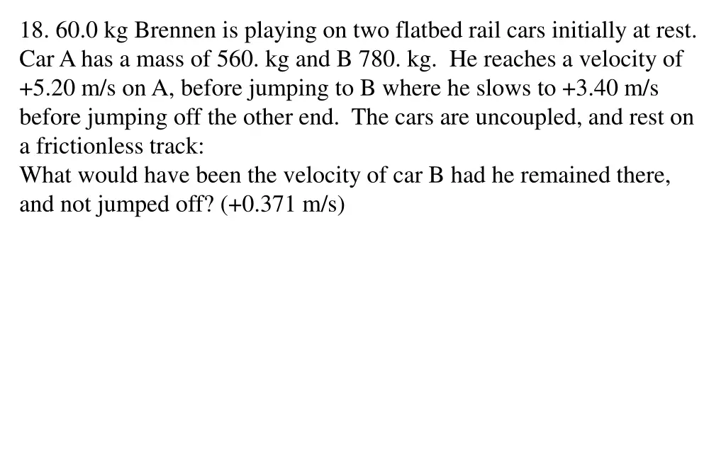 18 60 0 kg brennen is playing on two flatbed rail 2