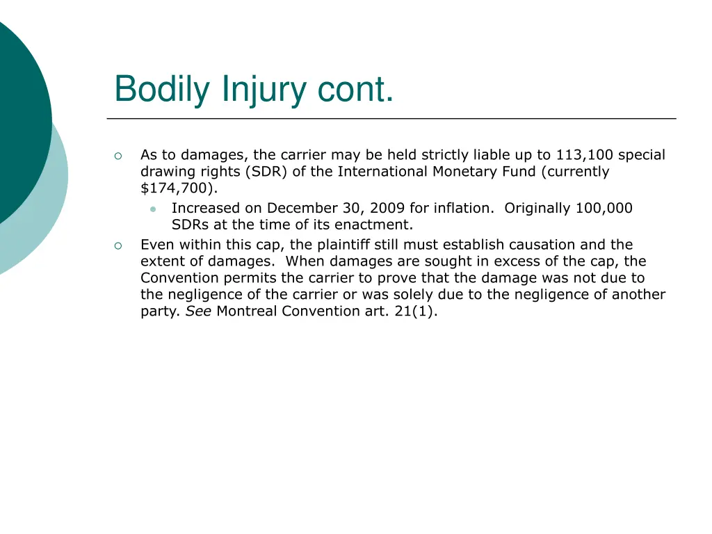 bodily injury cont 4