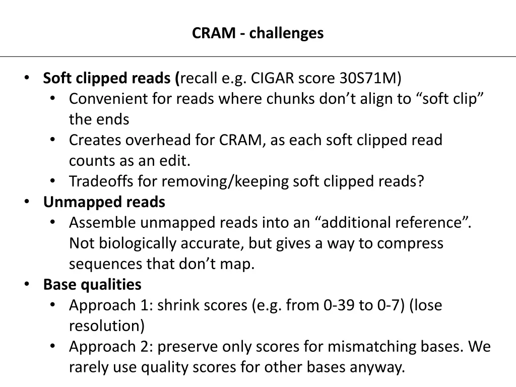 cram challenges