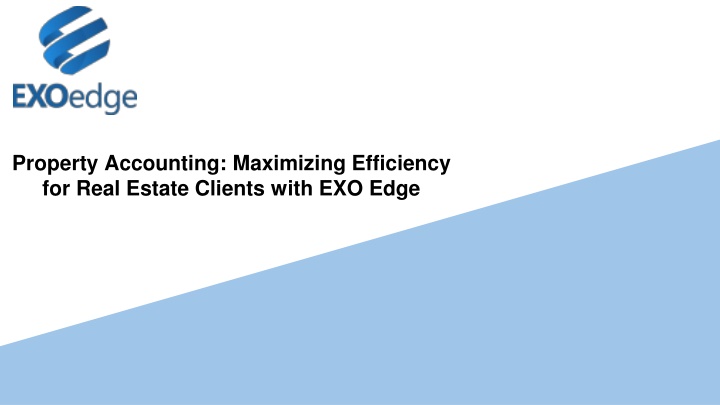 property accounting maximizing efficiency