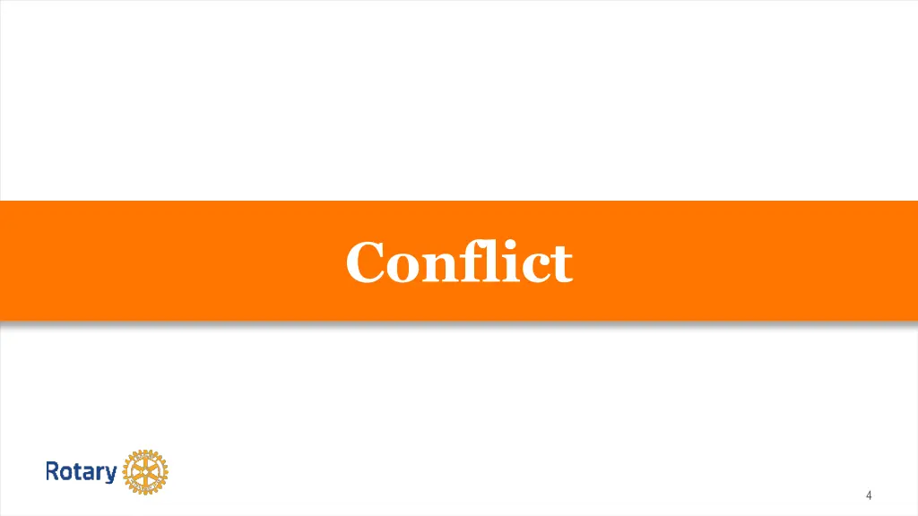 conflict