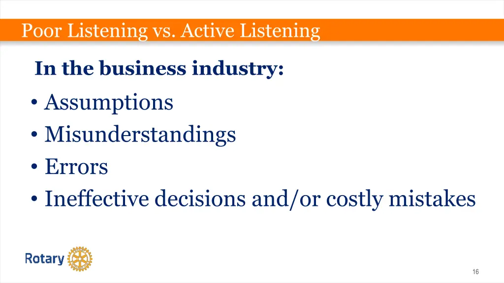 poor listening vs active listening 2