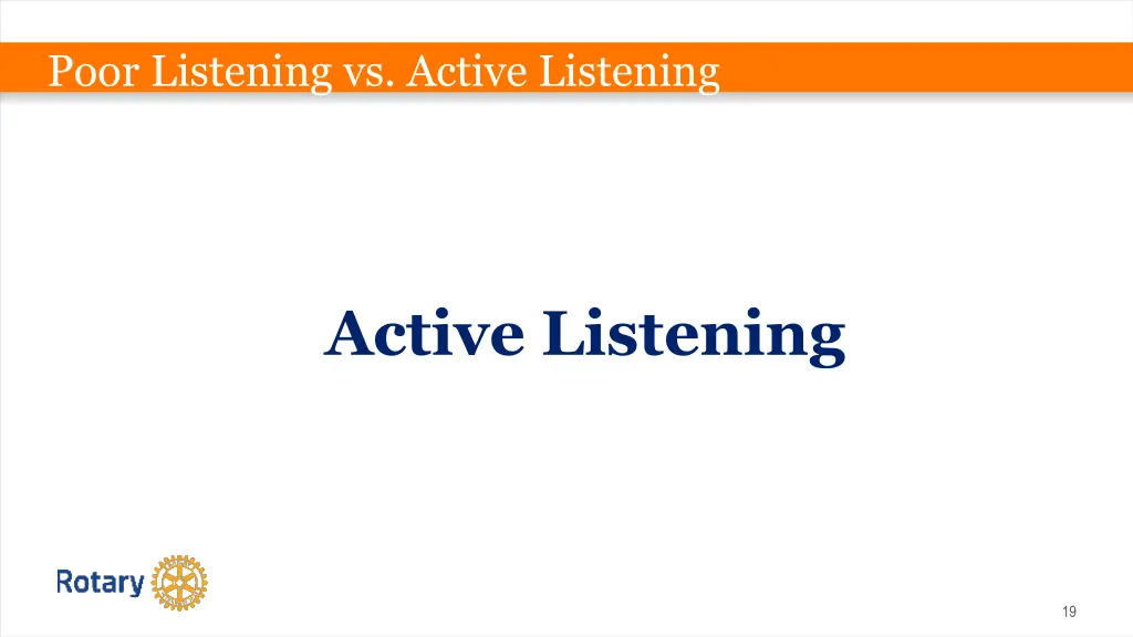 poor listening vs active listening 4