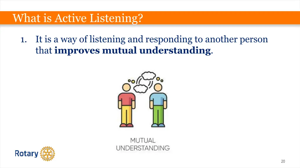 what is active listening