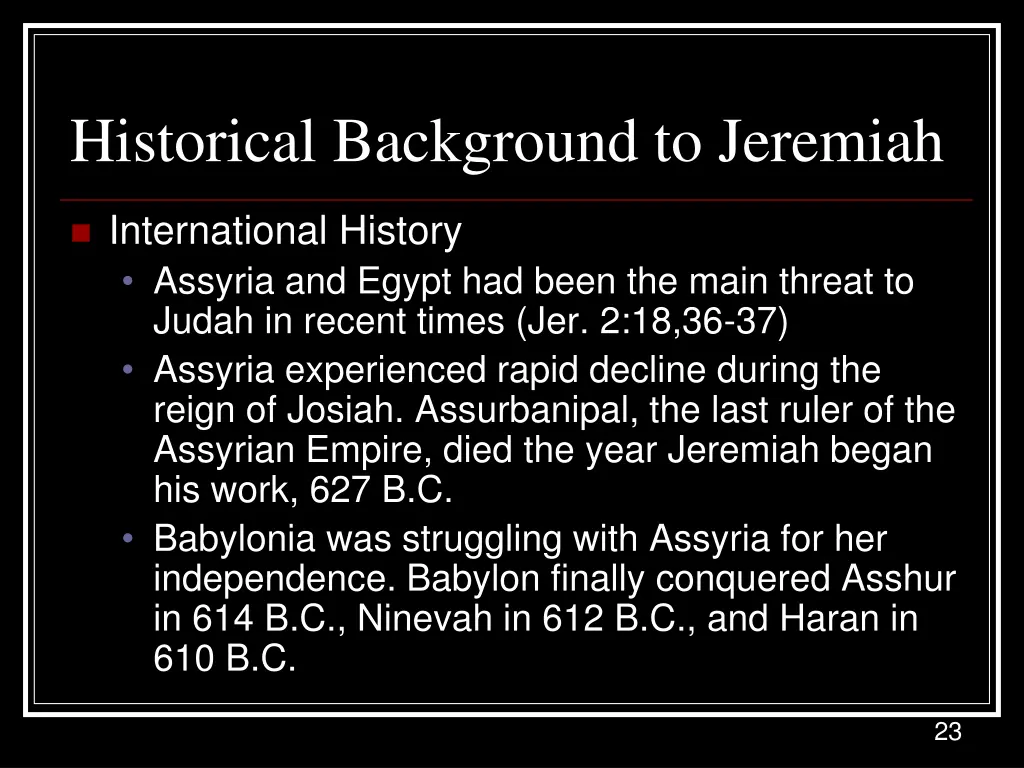 historical background to jeremiah 1