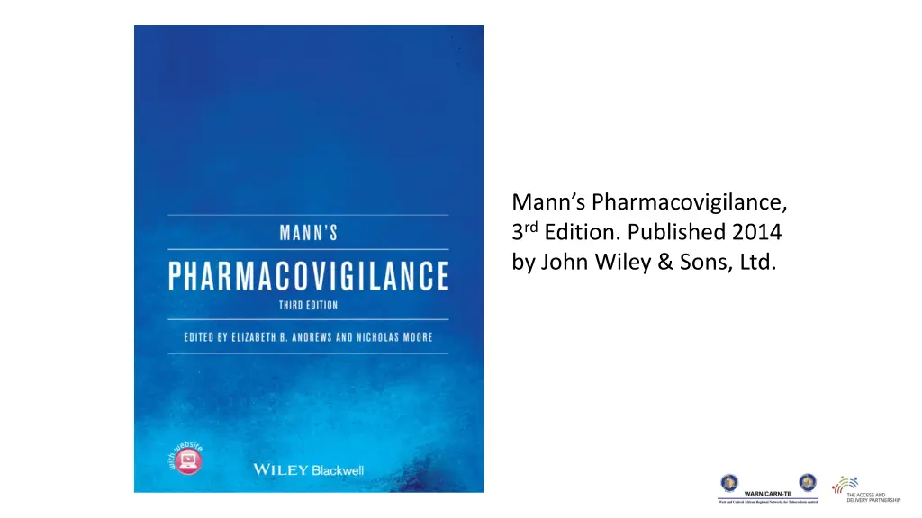 mann s pharmacovigilance 3 rd edition published