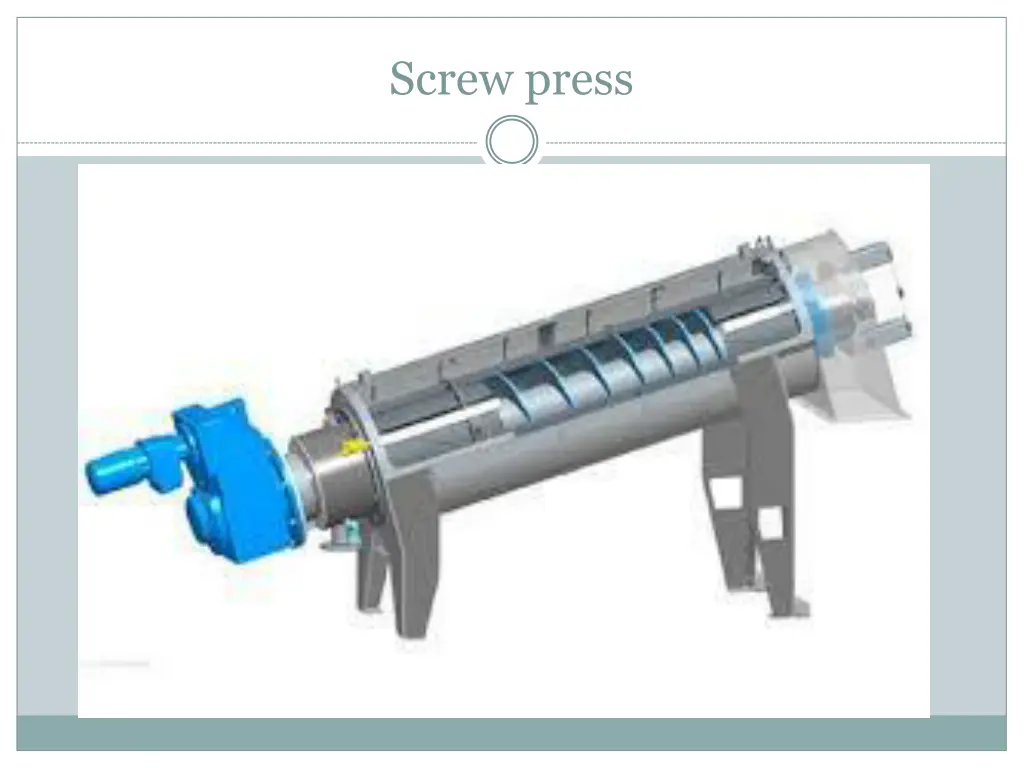 screw press