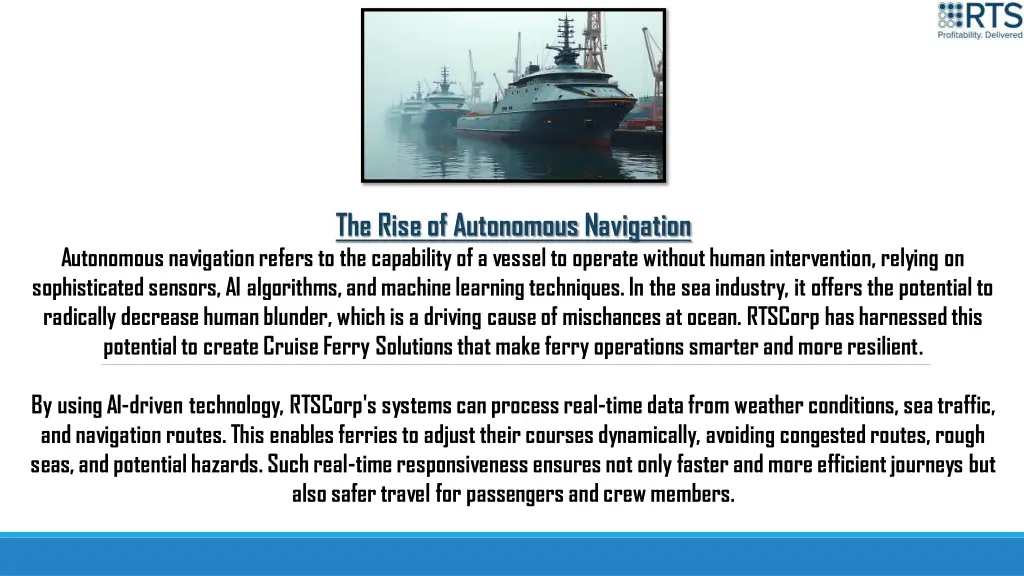 the rise of autonomous navigation