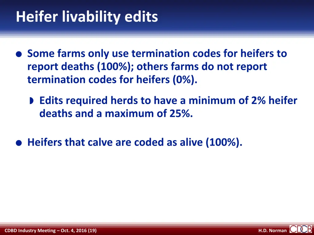 heifer livability edits