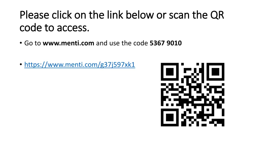 please click on the link below or scan 1