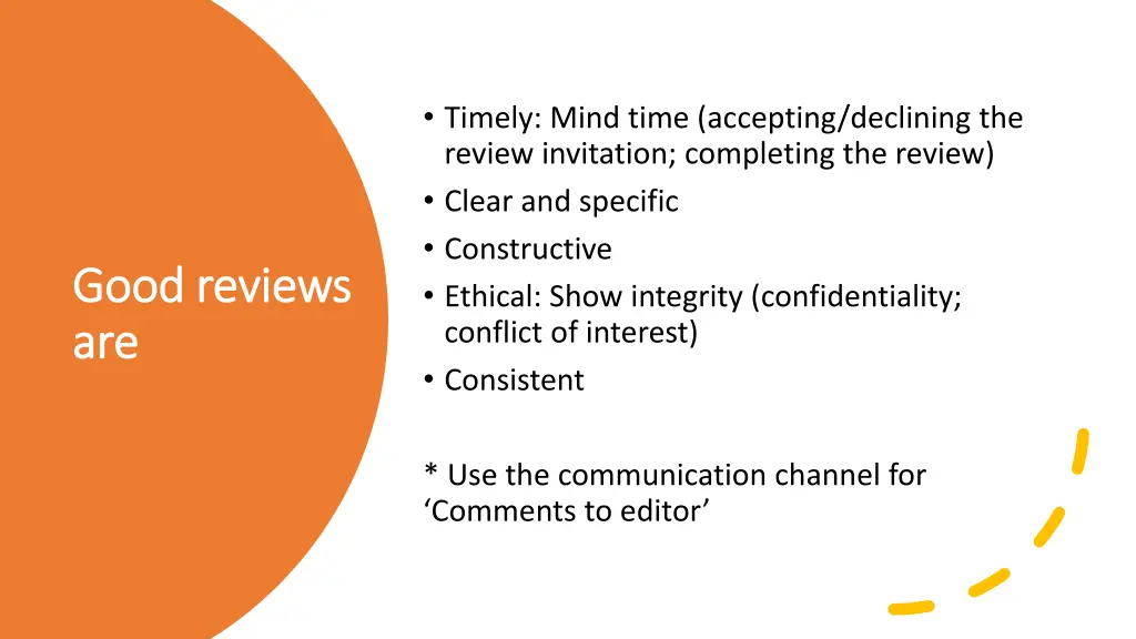 timely mind time accepting declining the review