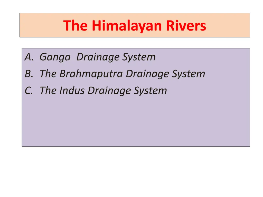 the himalayan rivers