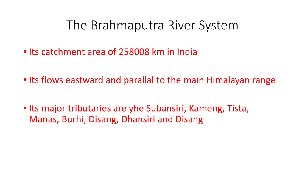 the brahmaputra river system 1