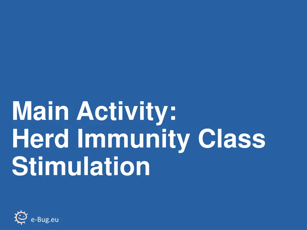 main activity herd immunity class stimulation