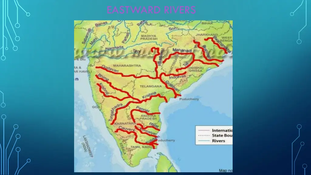 eastward rivers