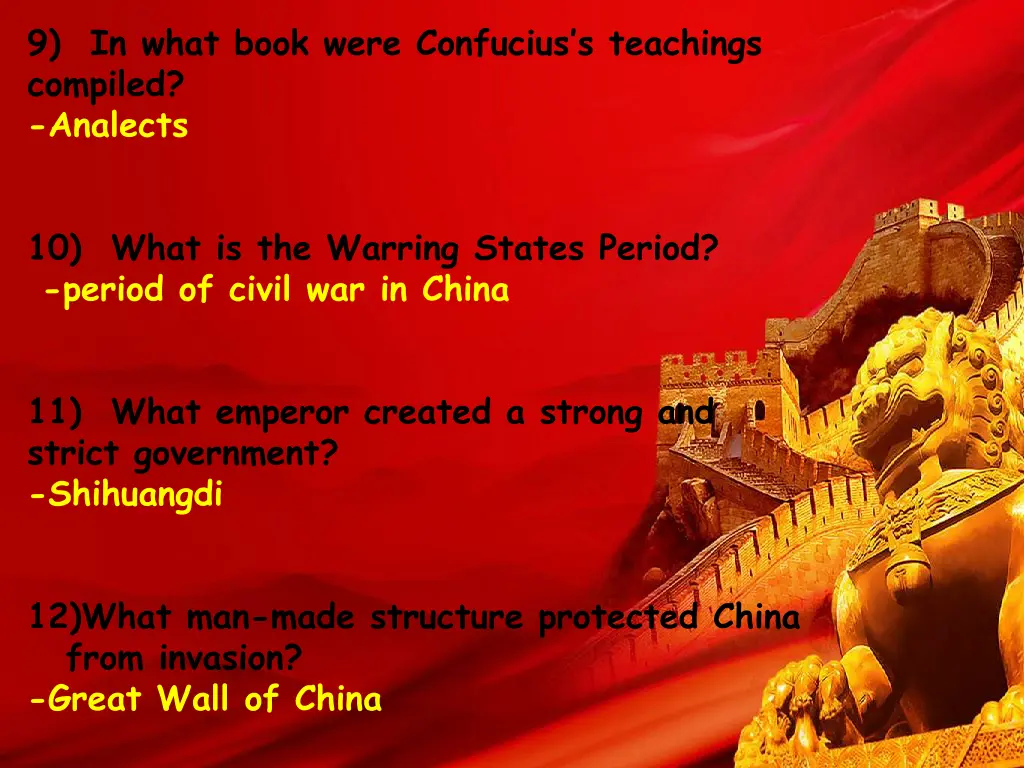 9 in what book were confucius s teachings