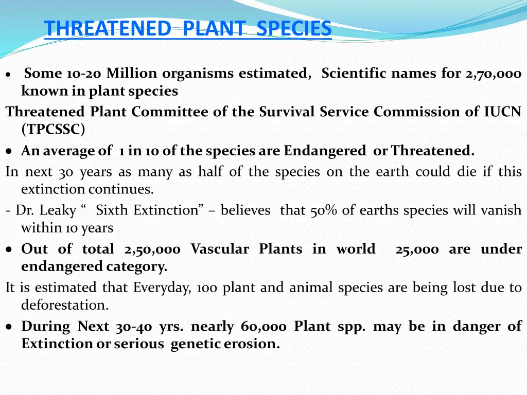 threatened plant species 1