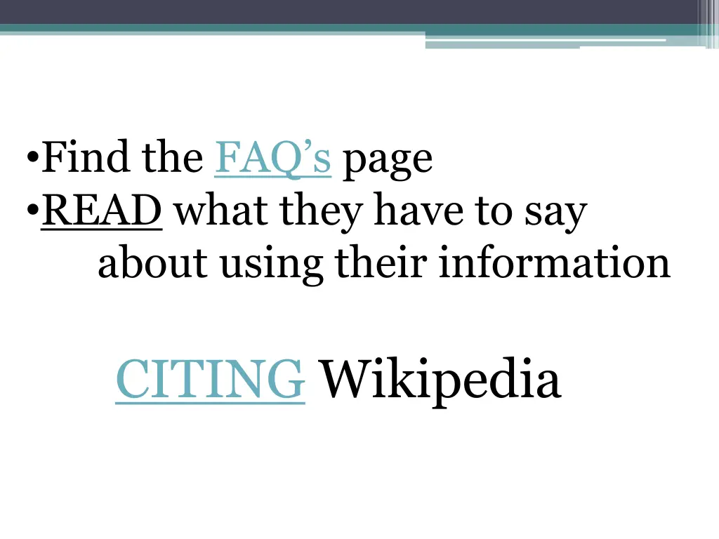 find the faq s page read what they have