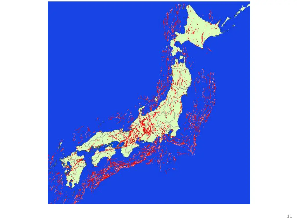 active fault lines in japan