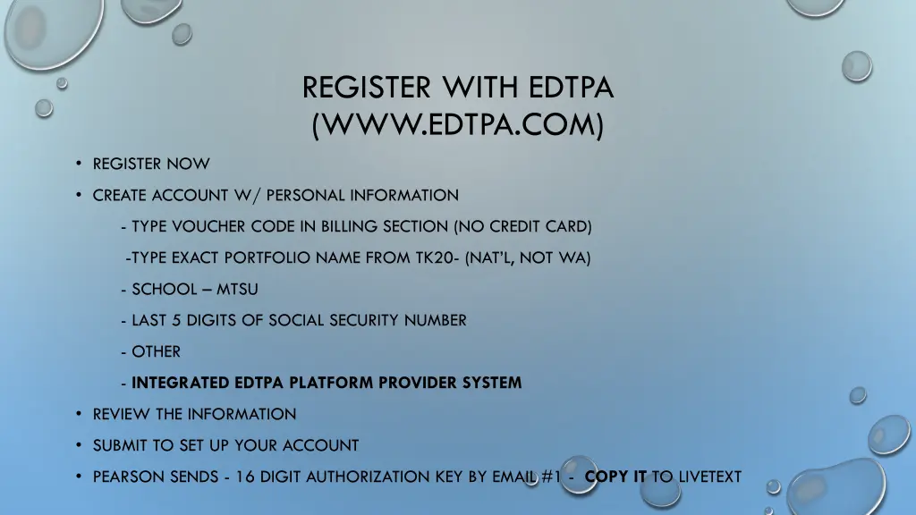 register with edtpa www edtpa com